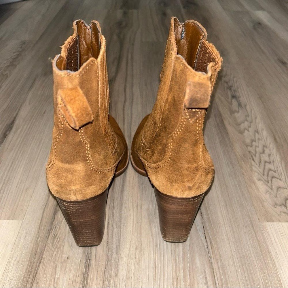 Dolce Vita Chestnut suede Ankle Booties - Picture 7 of 7
